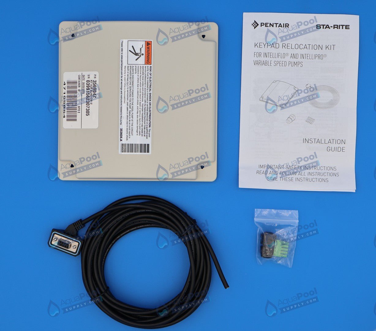 Pentair Intelliflo Keypad Relocation Kit 356904Z - Pump Parts - img-4