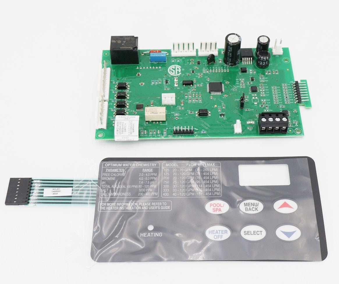 Pentair Mastertemp & Max-E-Therm 6-Button Control Board Kit 461105 - Heater Parts - img-2