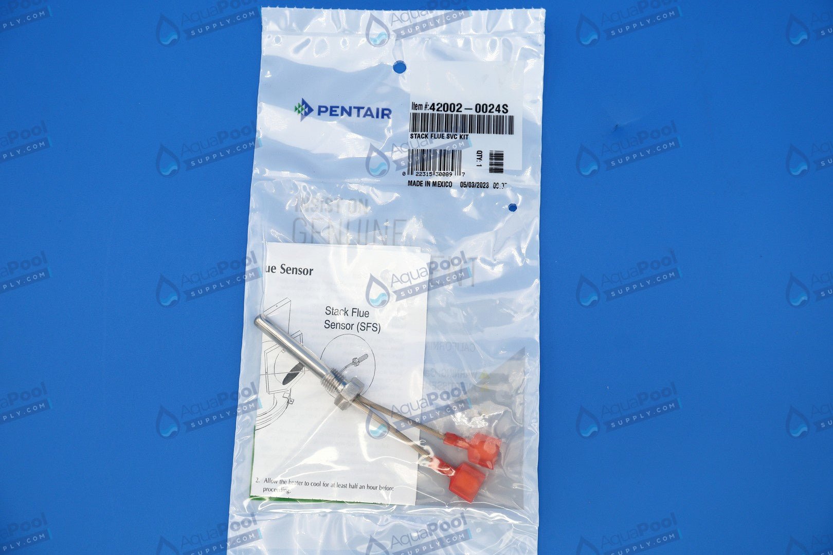 Pentair Mastertemp stack flue sensor service kit 42002-0024s - Heater Parts - img-5