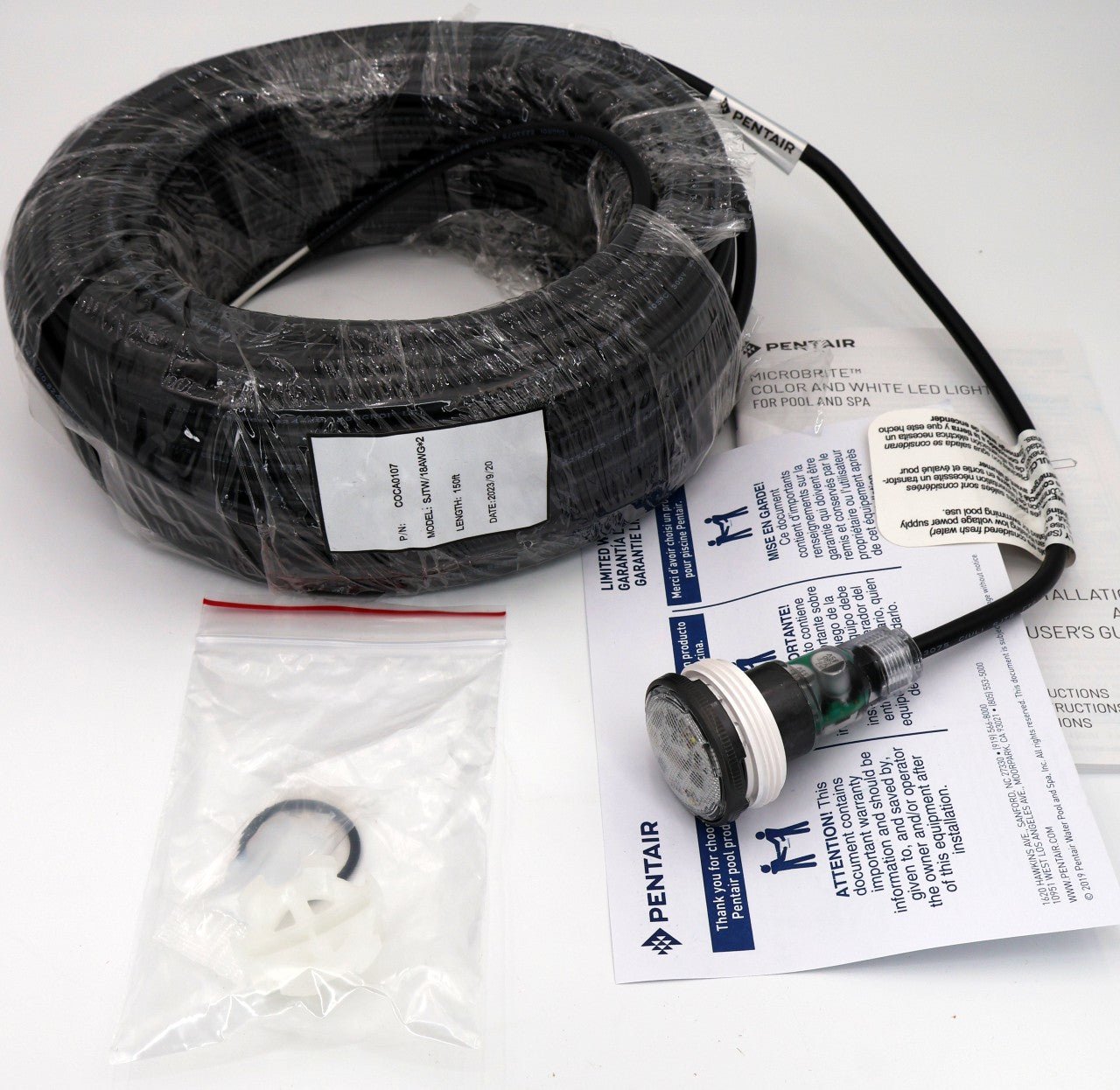 Pentair Microbrite Color LED Light 150' 12V 620426 - Pool Lights - img-1