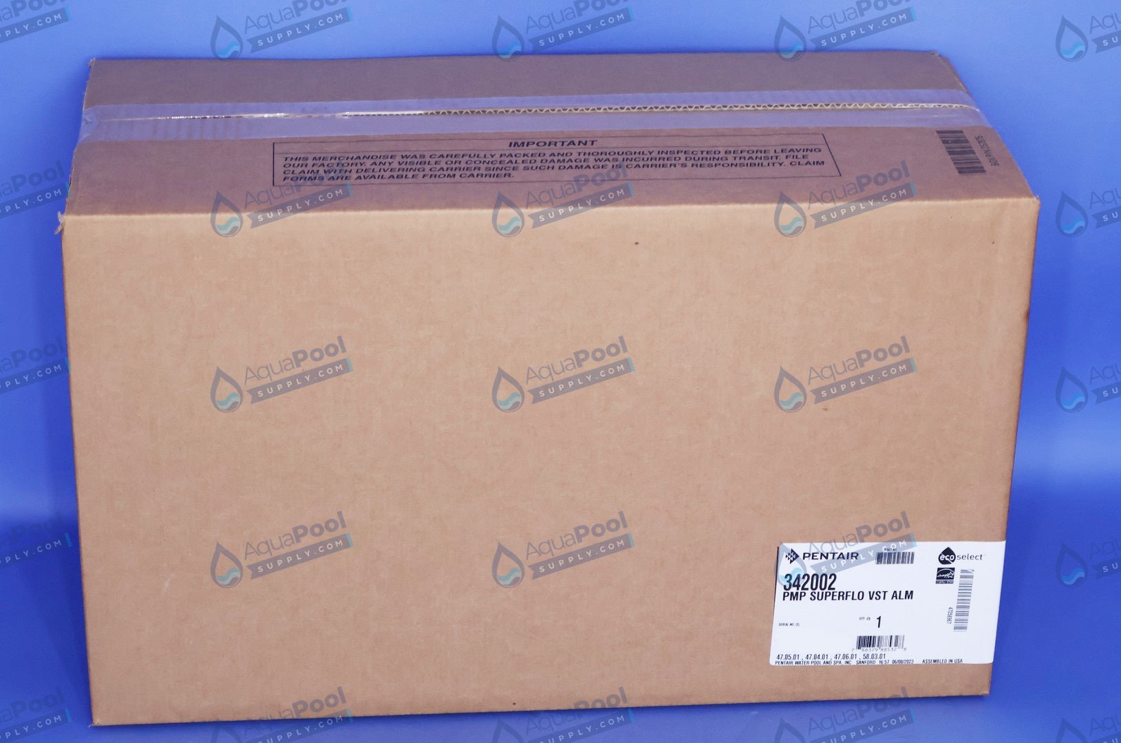 Pentair SuperFlo® VS 1.5HP Variable Speed Pump EC-342001 - Variable Speed Pumps - img-8