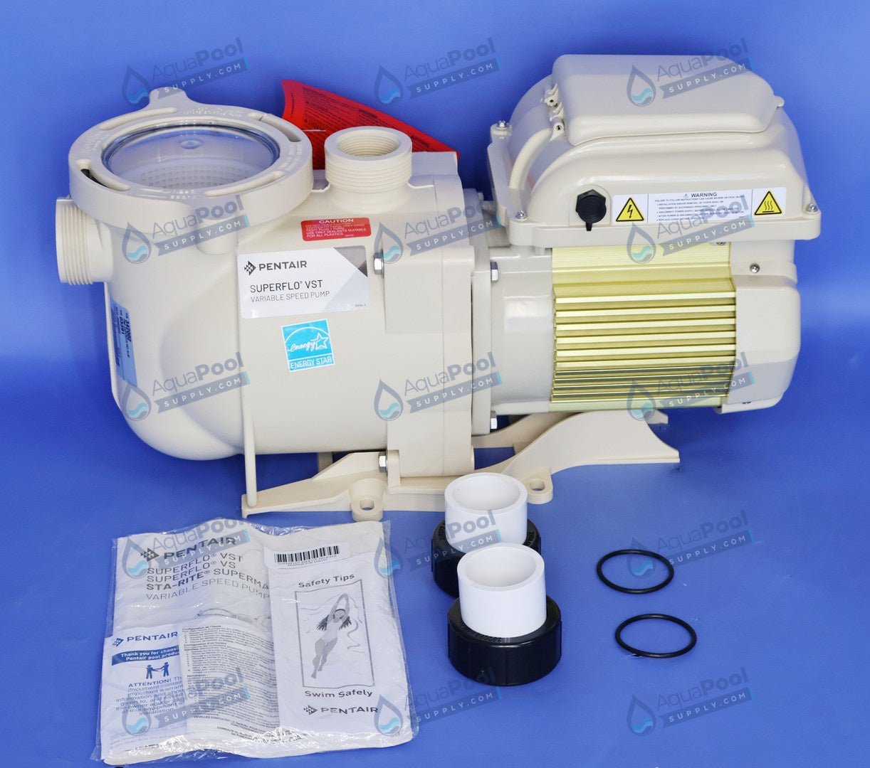 Pentair SuperFlo® VS 1.5HP Variable Speed Pump EC-342001 - Variable Speed Pumps - img-1