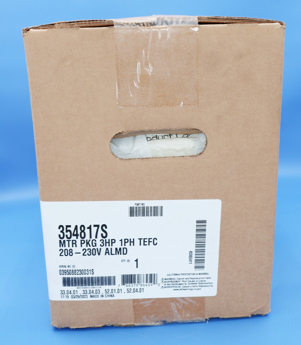 Pentair WhisperFloXF 3HP Swuare Flange Single-Phase Motor 208V-230V 354817S - Pool Pump Motors - img-7