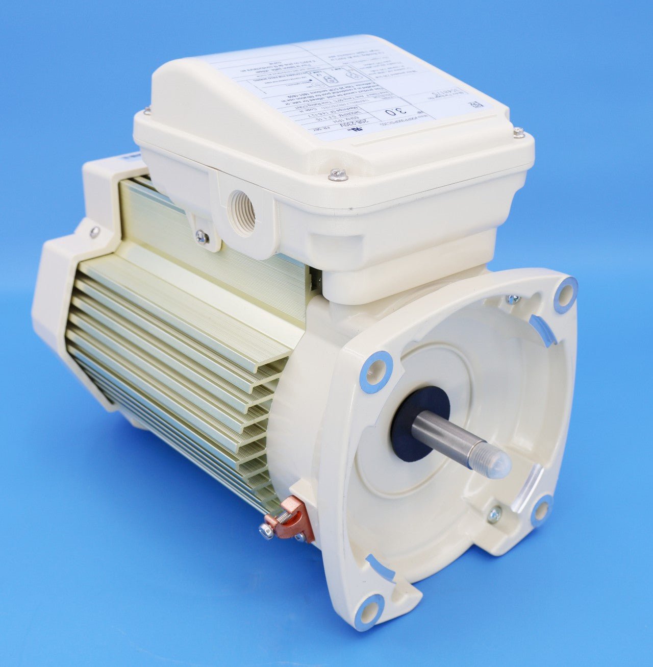 Pentair WhisperFloXF 3HP Swuare Flange Single-Phase Motor 208V-230V 354817S - Pool Pump Motors - img-5