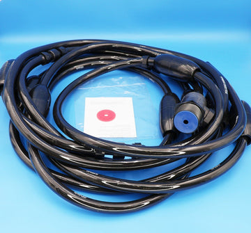 Polaris Vac-Sweep Complete Black Feed Hose w/ Universal Wall Fitting G6 - Cleaner Parts - img-1