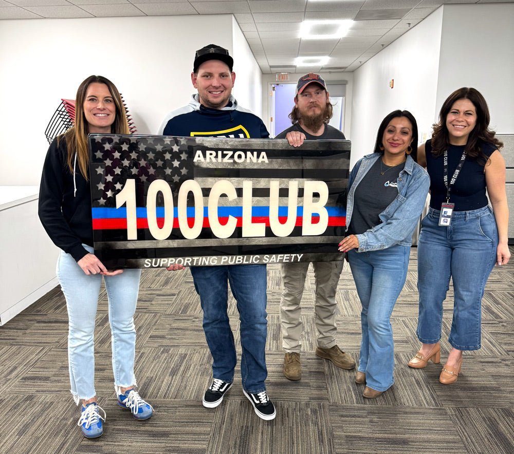 100 Club Supporting Public Safety - Aqua Pool Supply