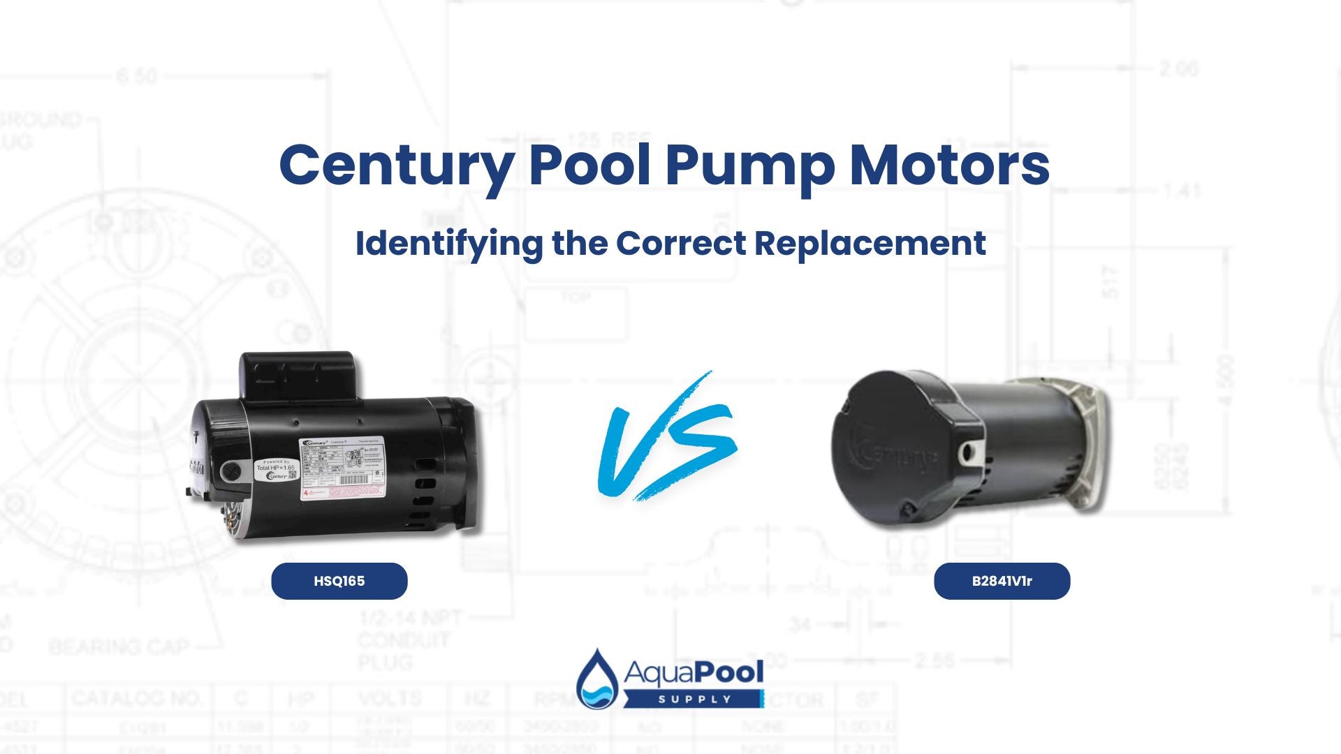 Century Pump Motors: Identifying the Right Replacement for Your System