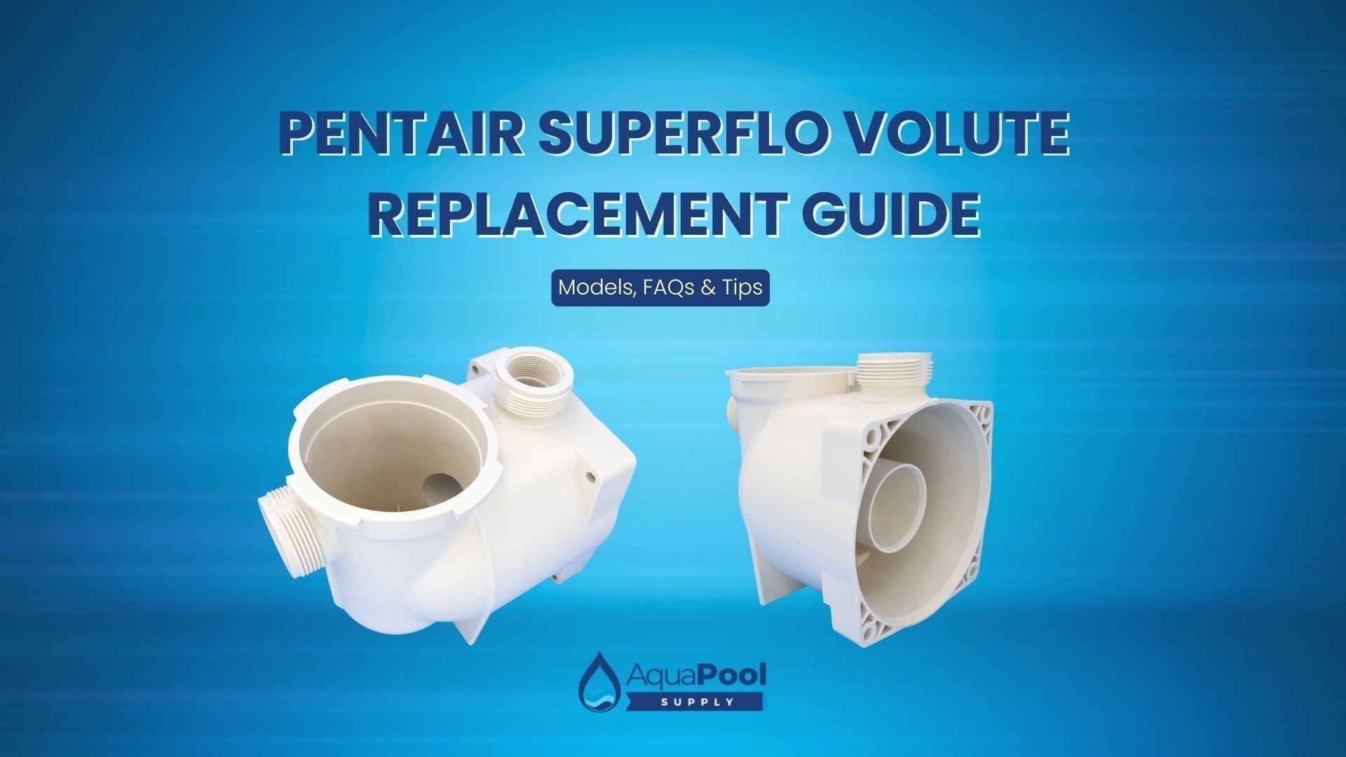 Pentair SuperFlo Volute Replacement Guide