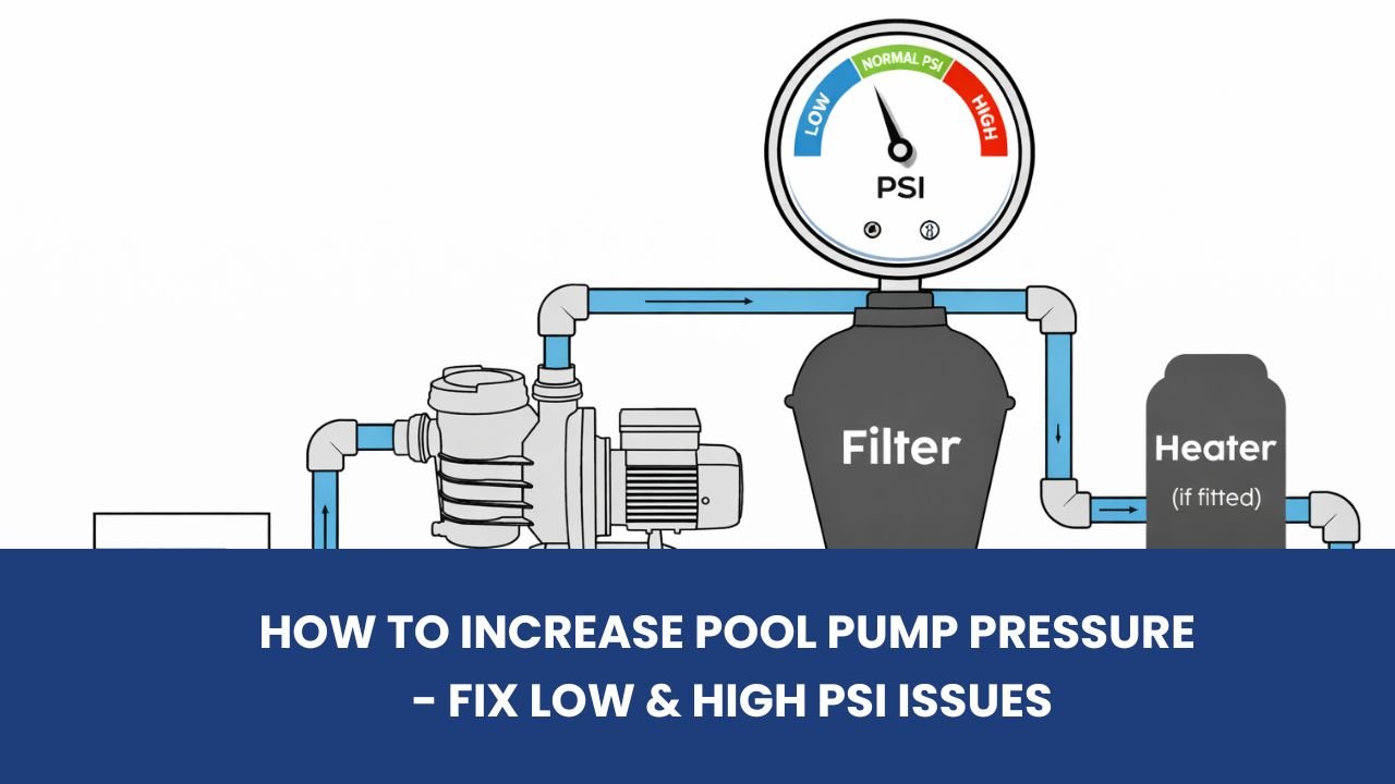 How to Increase Pool Pump Pressure - Fix Low & High PSI Issues - Aqua Pool Supply