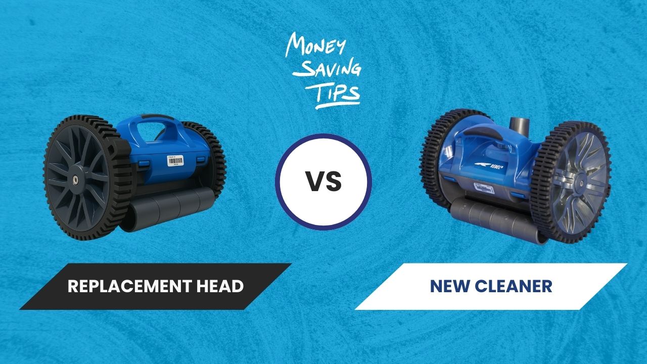 Pentair Rebel Cleaner Head Replacement vs. Buying a New Cleaner - Aqua Pool Supply
