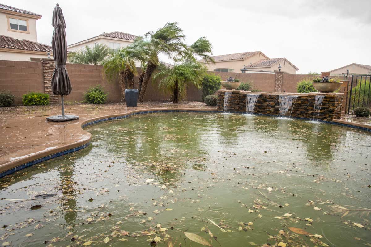 Pool Care During Monsoon Season: Keep Your Pool Clear in Bad Weather - Aqua Pool Supply