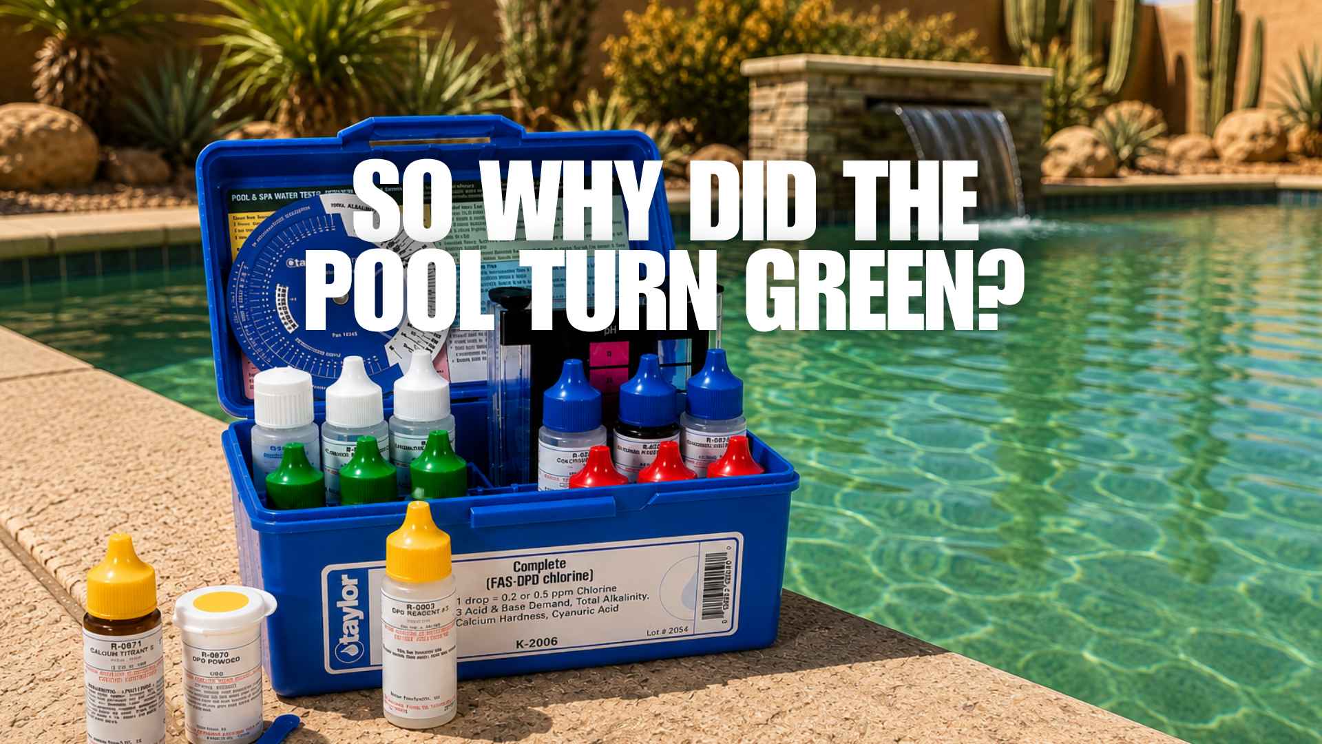 Your Test Says the Chlorine Is Fine. So Why Did the Pool Turn Green? - Aqua Pool Supply