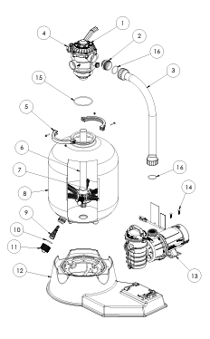 Pentair Sand Dollar SD60 Filter