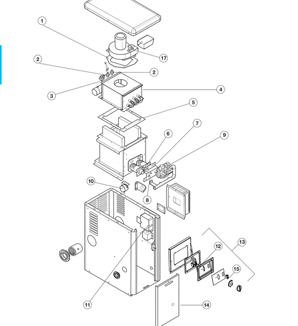 Hayward H-Series H100ID Heater