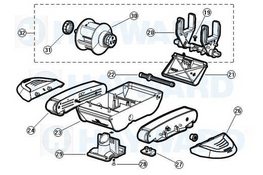 Hayward Navigator V-Flex Replacement Parts