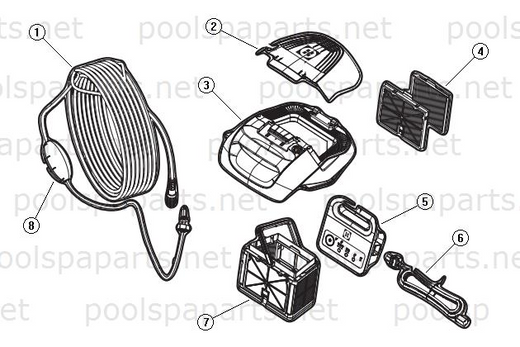 Hayward PoolCleaner R110 Replacement Parts