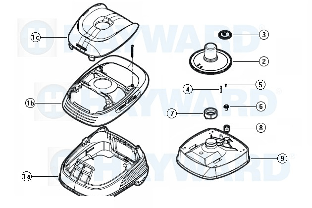 Hayward PoolVac XL Suction Pool Cleaner Replacement Parts - Aqua Pool Supply