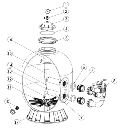 Hayward Sand Filter Parts & Diagrams