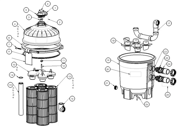 Hayward SwimClear C5030 Cartridge Filter