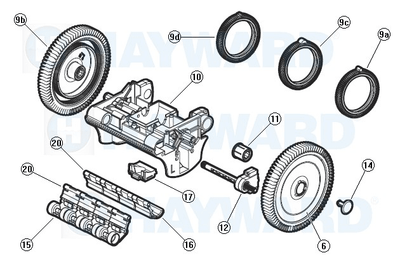 Hayward The PoolCleaner 2-Wheel Suction Pool Cleaner