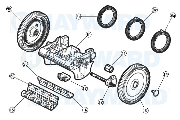 Hayward The PoolCleaner 2-Wheel Suction Pool Cleaner