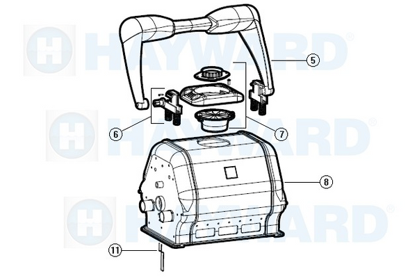 Hayward TigerShark / TigerShark QC Robotic Pool Cleaner