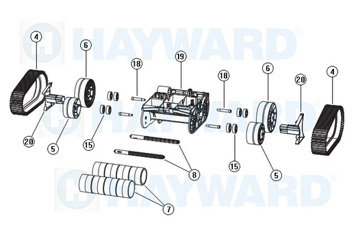Hayward TracVac Replacement Parts