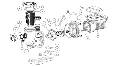 Hayward TriStar VS 2.70 THP Pump