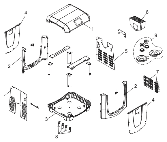 Jandy JXiQ Heater Replacement Parts - Aqua Pool Supply