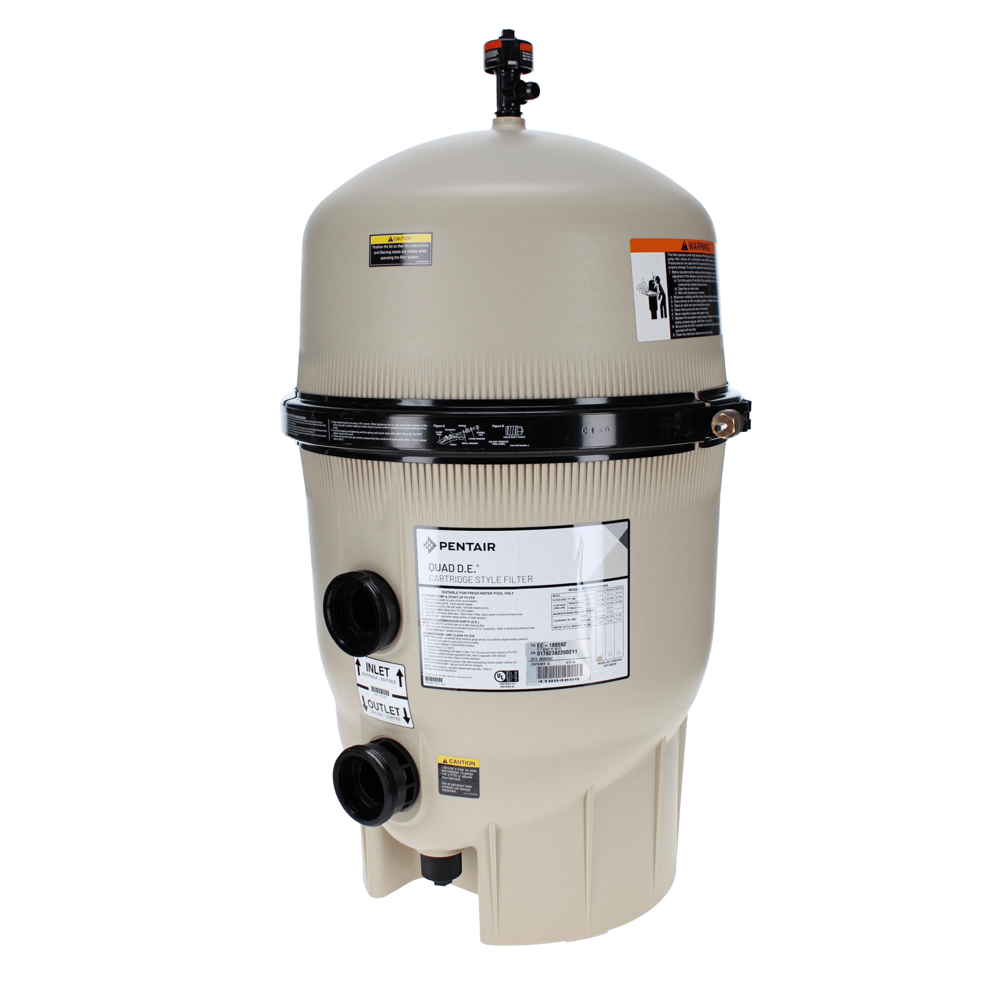 Pentair Cartridge Filters — Clean & Clear, Plus & R - Aqua Pool Supply