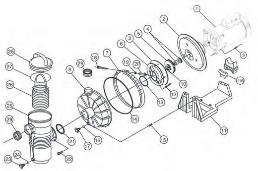 Pentair Challenger High Pressure Pump Replacement Parts