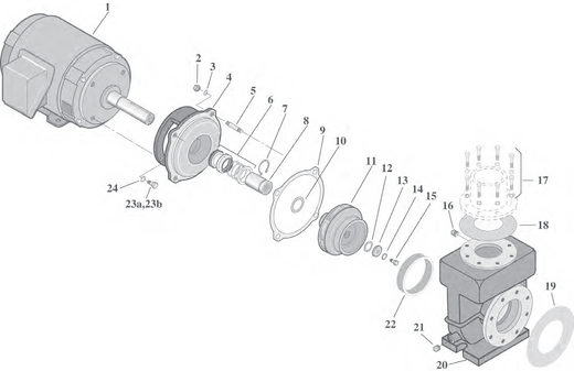 Pentair CSPH & CCSPH Series Commercial Pump Replacement Parts