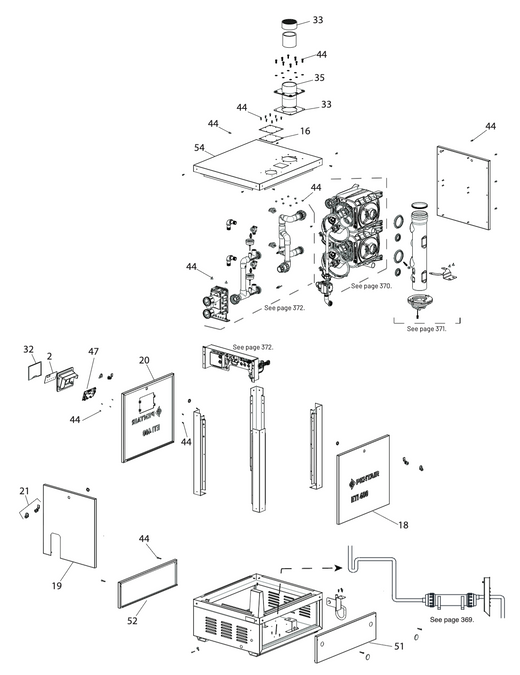 Pentair ETi 400 Heater Replacement Parts