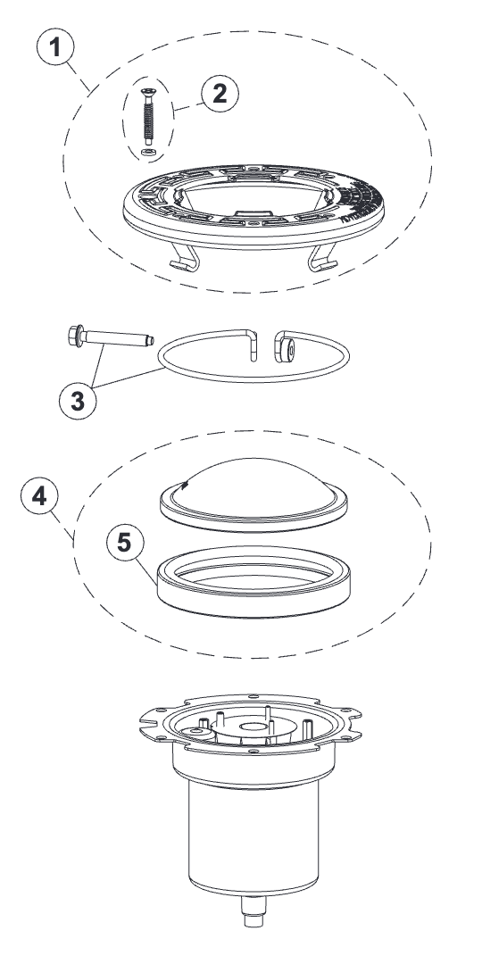 IntelliBrite Architectural Series 120V Spa Light