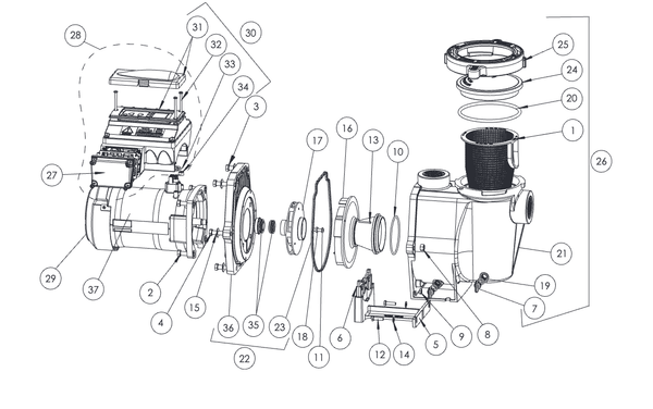 IntelliFlo VS & VS+SVRS Pump (Before 2019)
