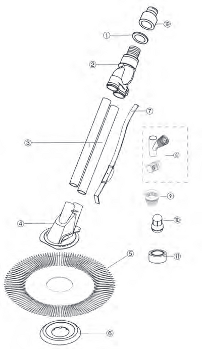 Kreepy Krauly E-Z Vac Above Ground Cleaner