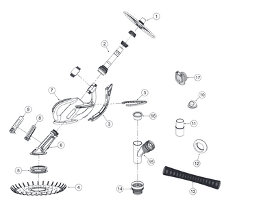 Kreepy Krauly Kruiser Suction-Side Cleaner