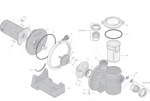 Pentair Max-E-Pro Pump Replacement Parts