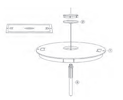 Skimmer Lid with Thermometer