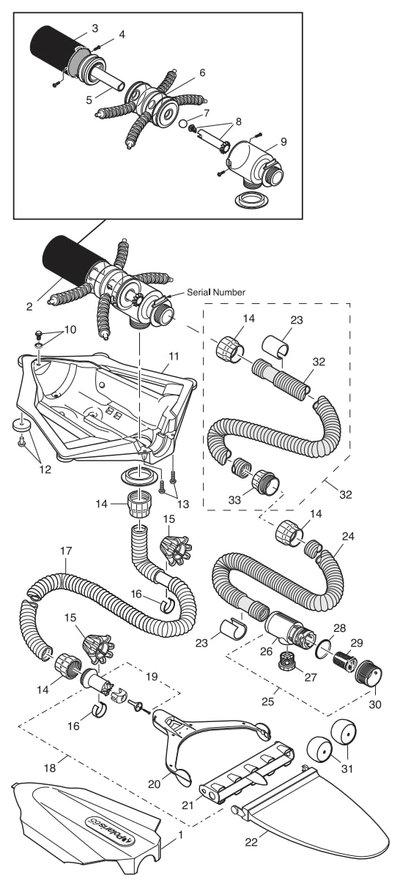 Vac-Sweep 65 Suction Pool Cleaner