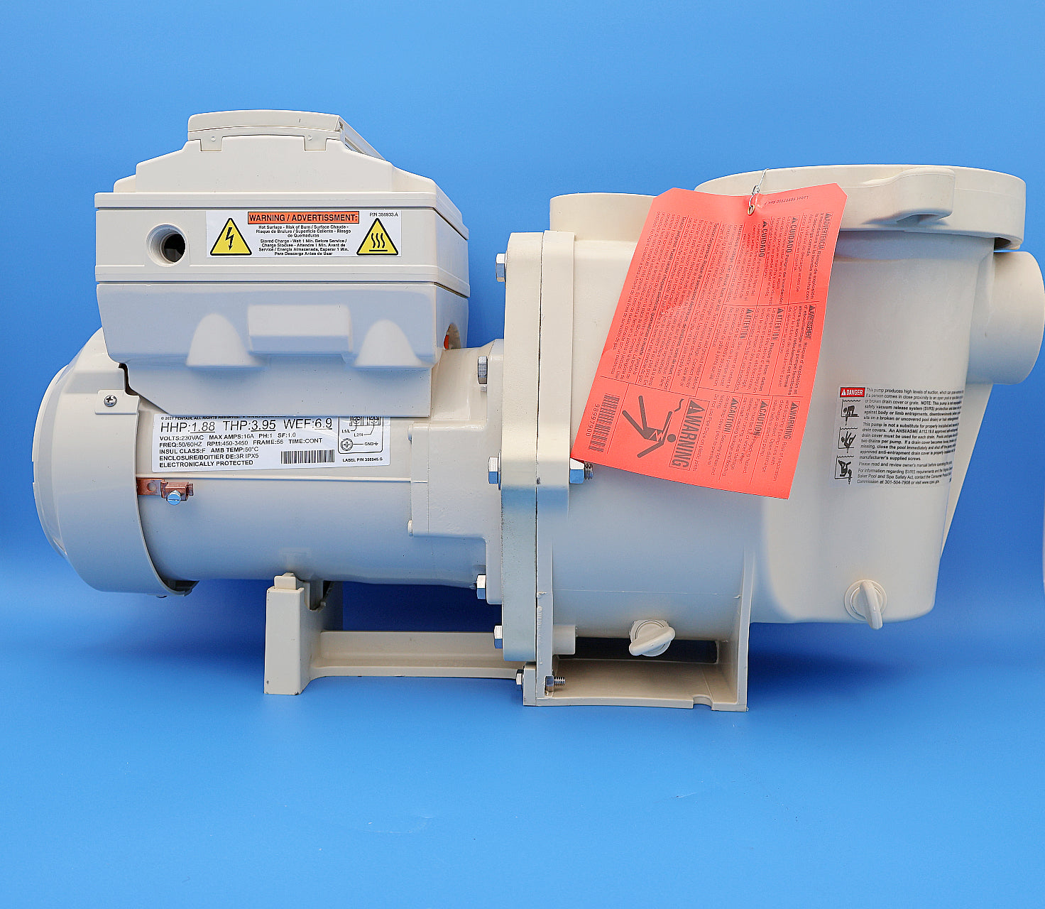 Pentair IntelliFlo Variable Speed Pump 3HP 011056