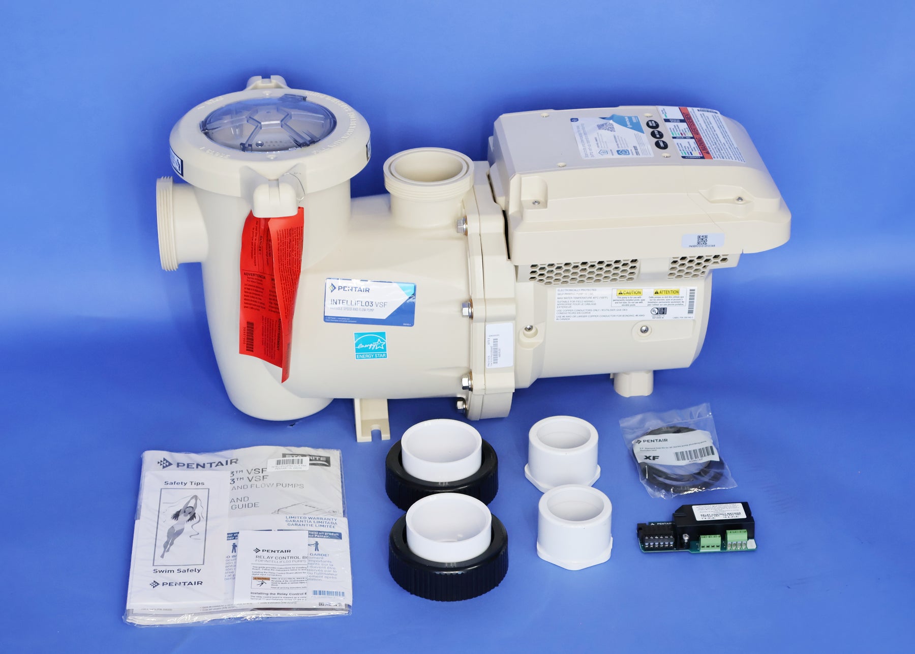 Pentair IntelliFlo3 3HP VSF Pool Pump With I/O Relay Board 011076