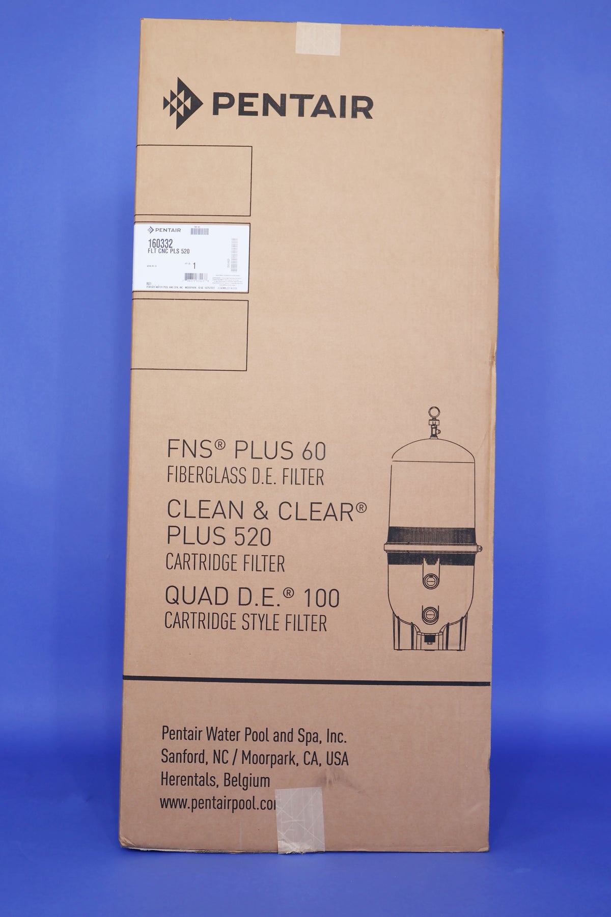 Pentair Clean & Clear Plus Cartridge Filter 520 160332