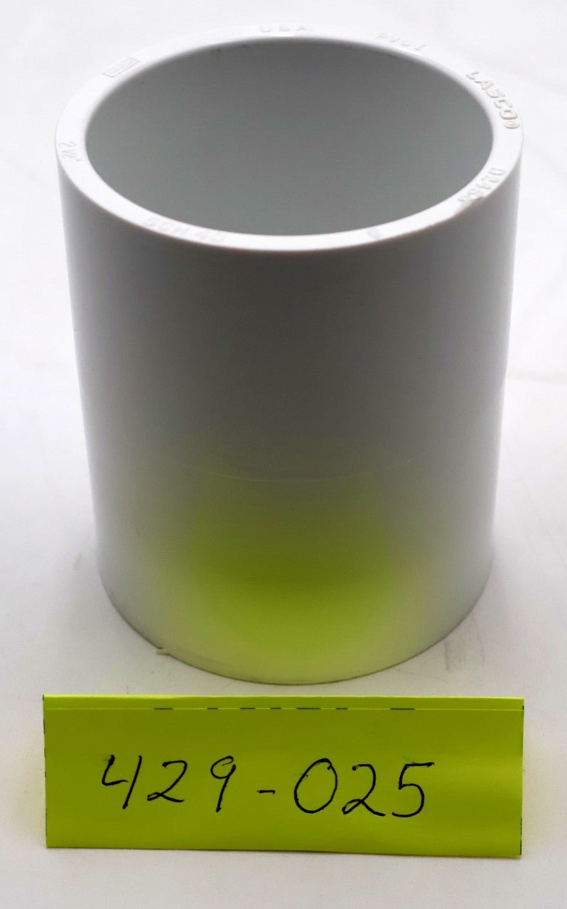 2-1/2" Coupling PVC Sch. 40 Slip | 429-025 - Plumbing - img-4