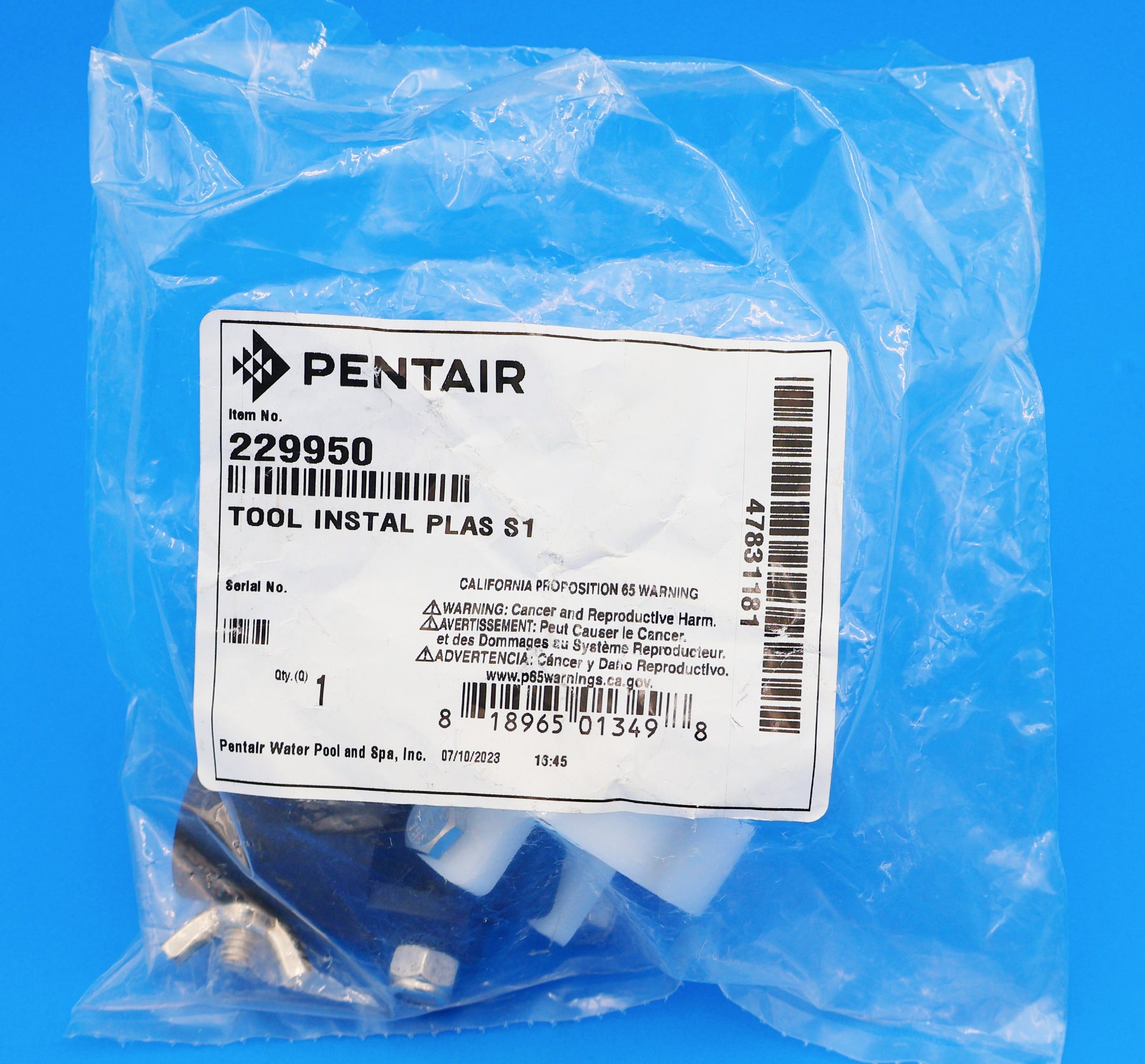 Pentair (A&A) Style 1 2-Prong Tool MagnaSweep 229950 522061