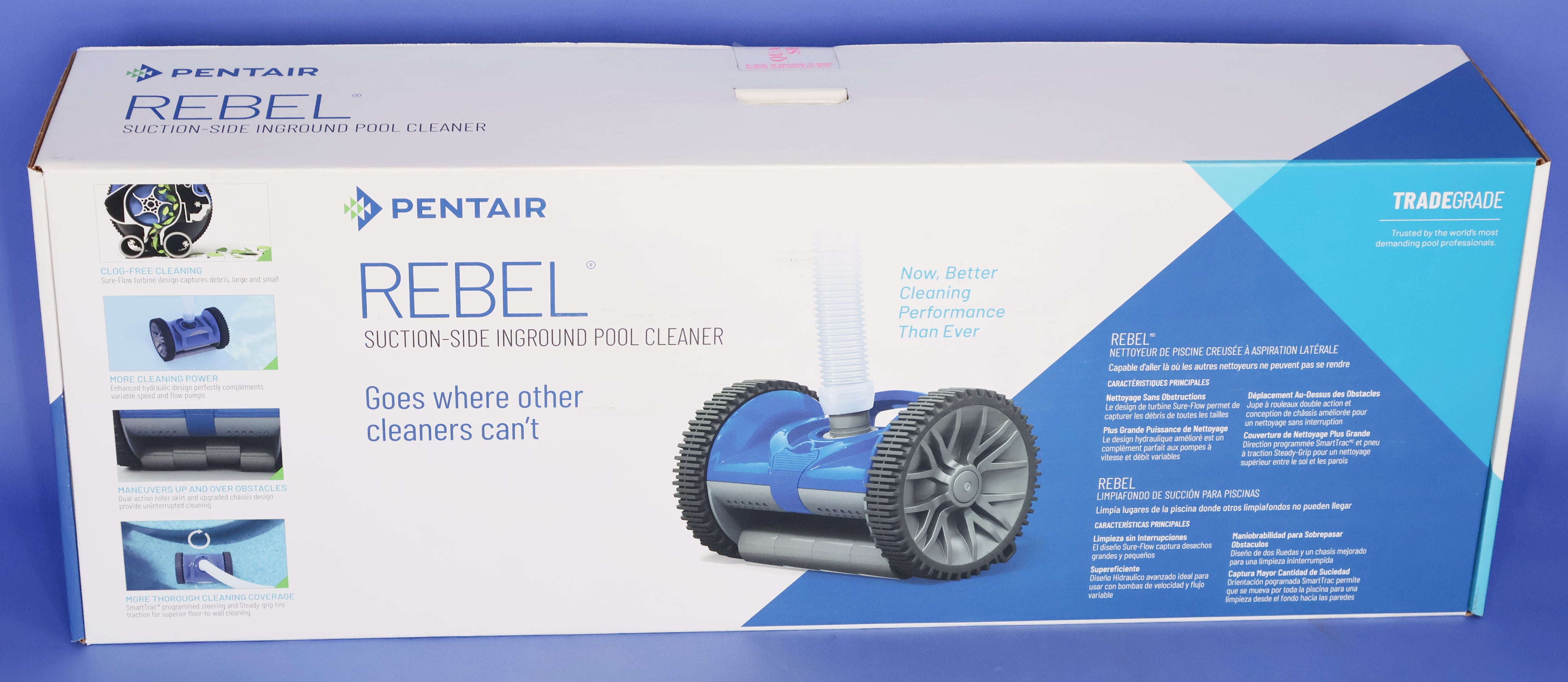 Pentair Rebel Suction-Side Pool Cleaner 360473