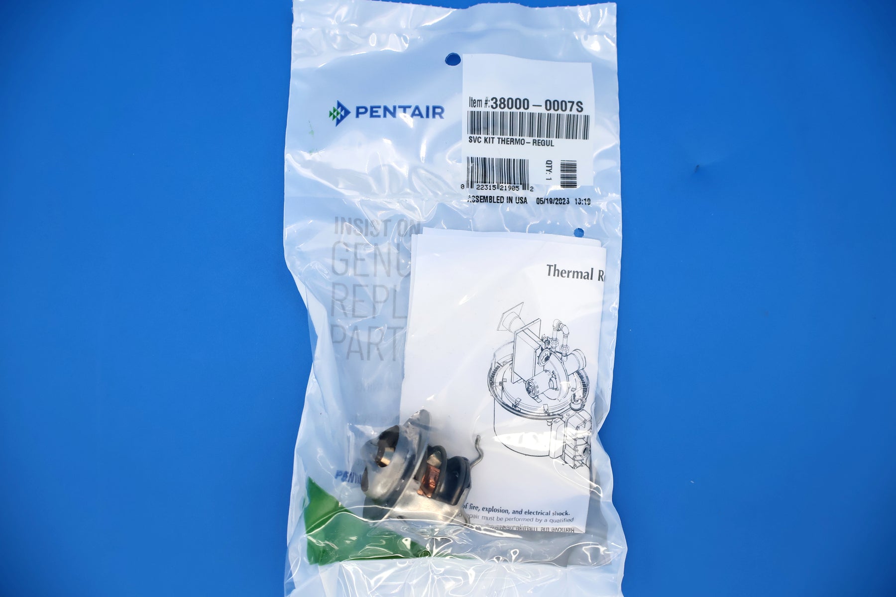 Pentair Thermal Regulator with Clip 38000-0007S