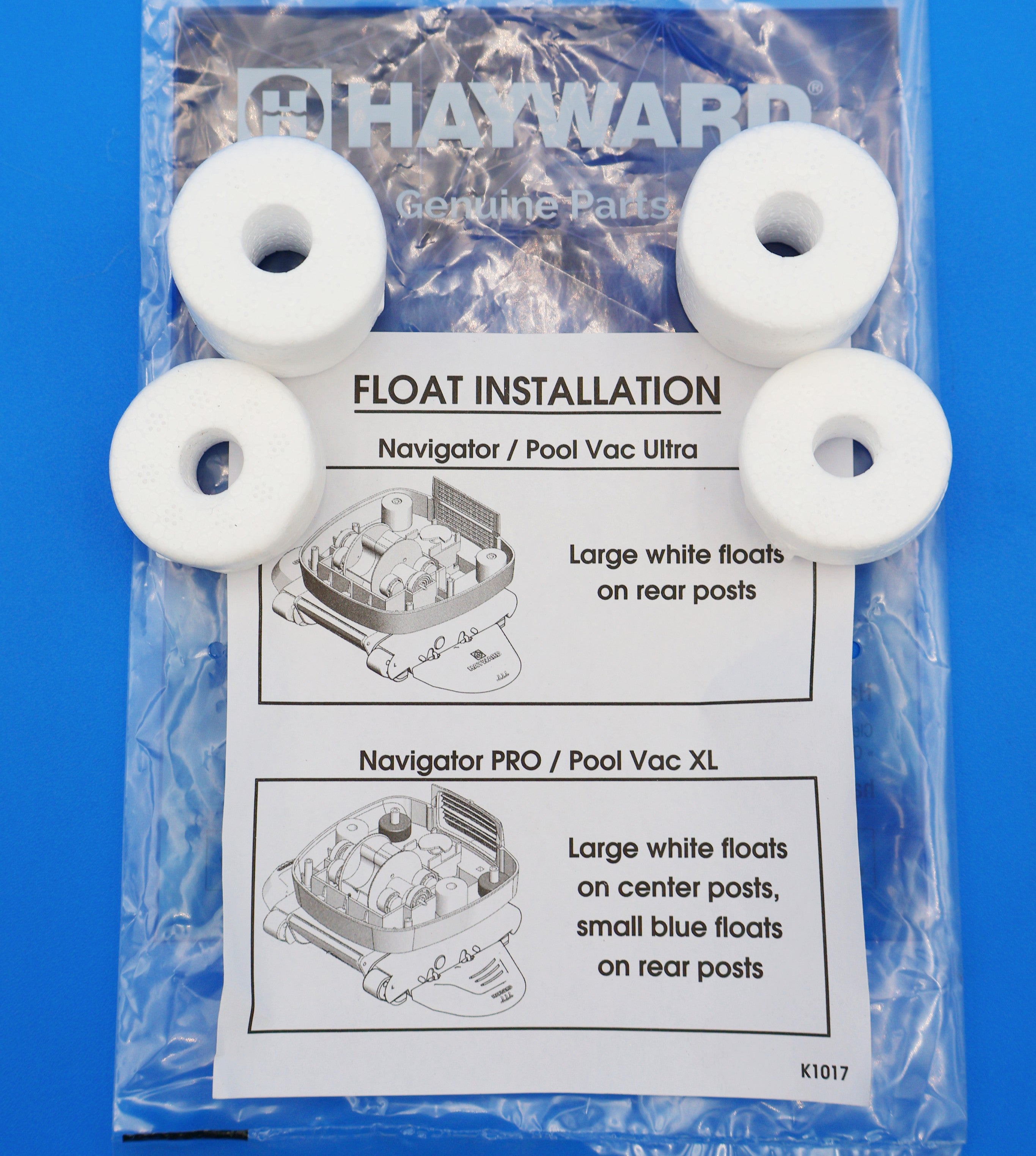 Hayward Float Kit for PoolVac, PoolVac XL, Navigator V-Flex, and Navigator Pro AXV054FH