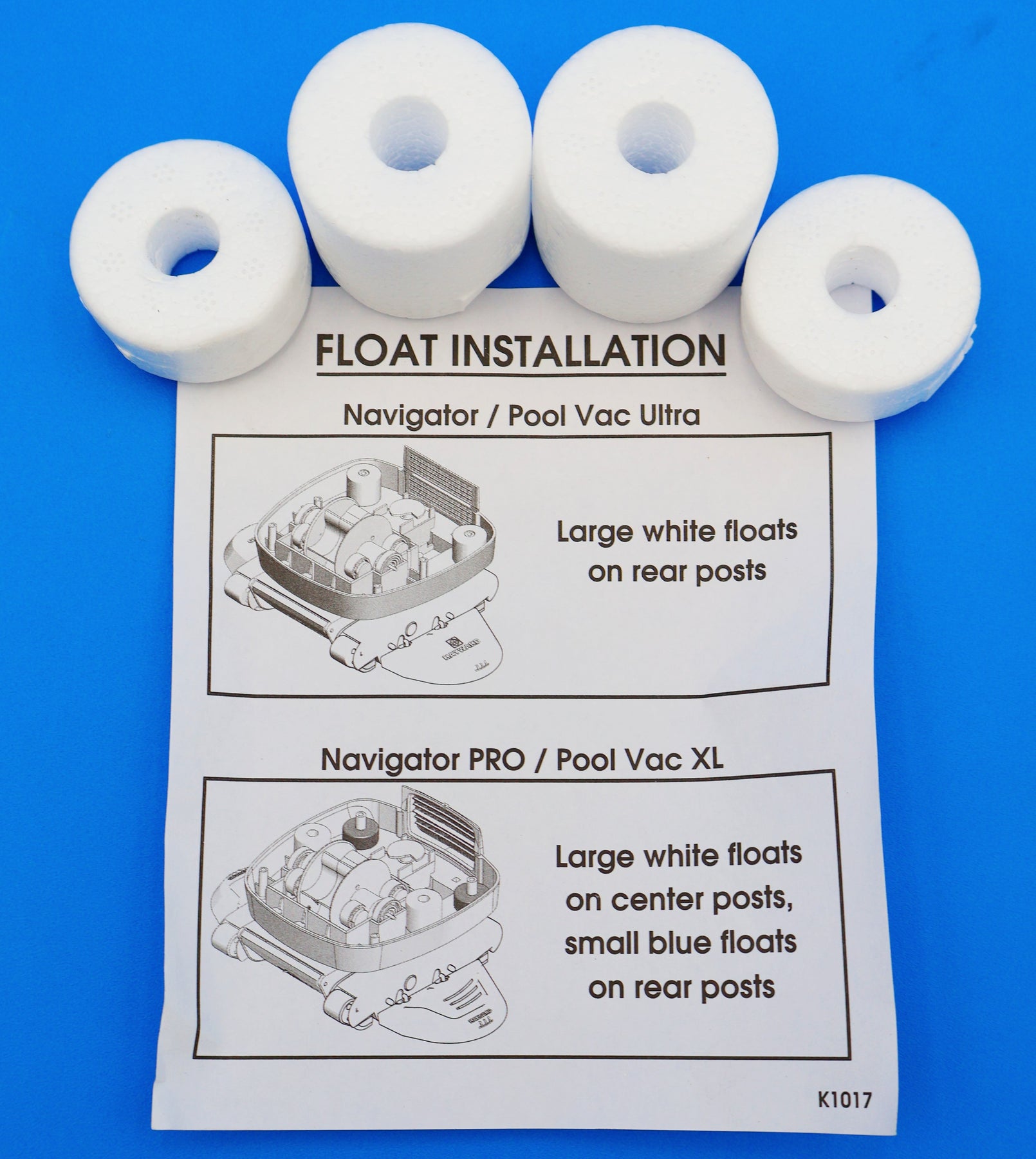 Hayward Float Kit for PoolVac, PoolVac XL, Navigator V-Flex, and Navigator Pro AXV054FH