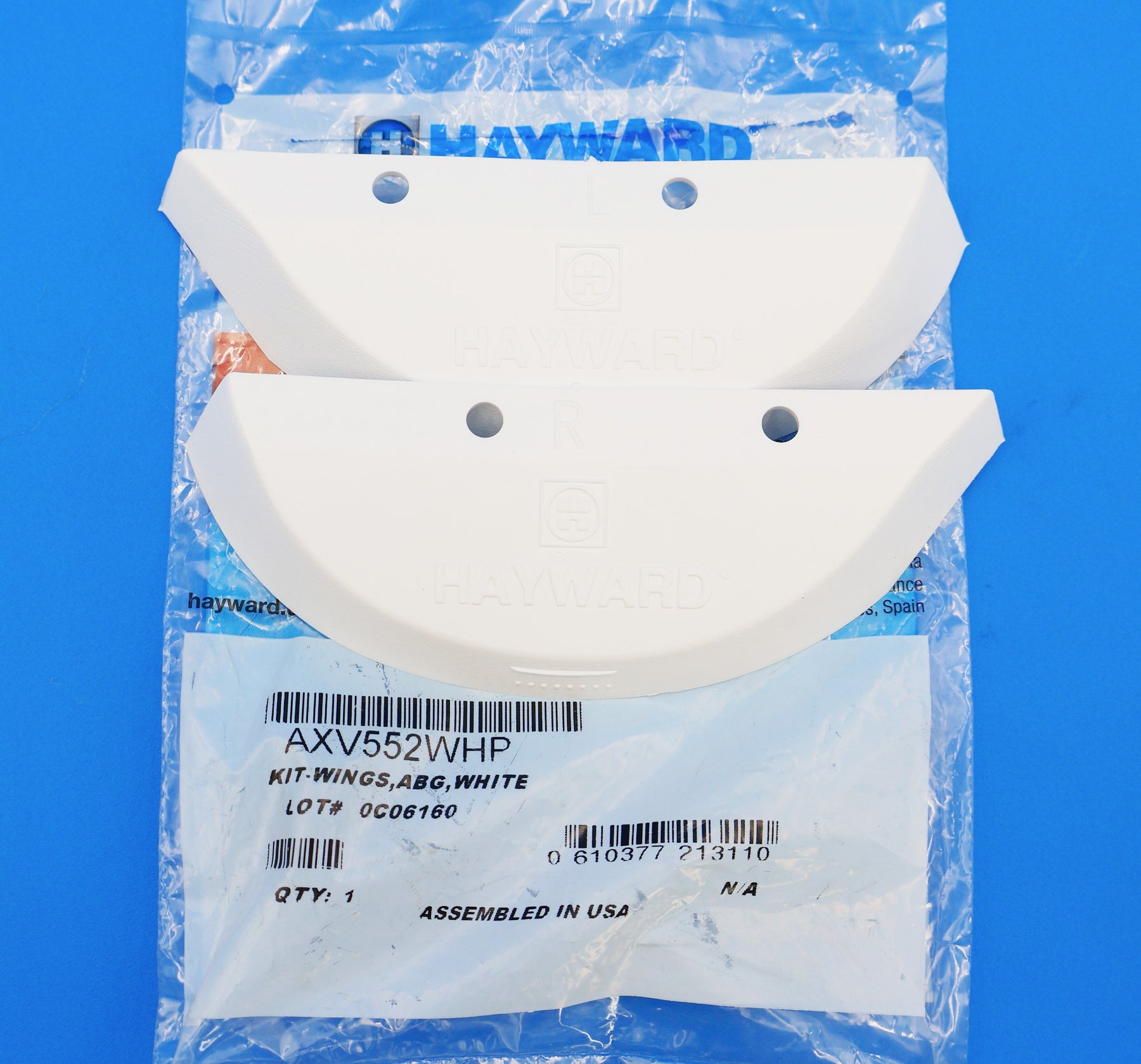 Hayward White Wing Kit - Compatible with AquaBug, Penguin, Wanda the Whale, and Diver Dave AXV552WHP